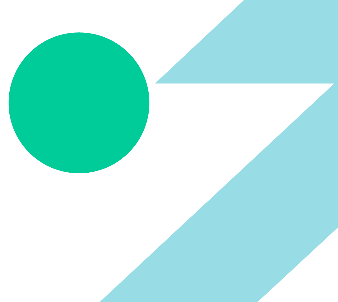 Abstract green geometric brand figure for Isograd Testing Services and administrator login into their account