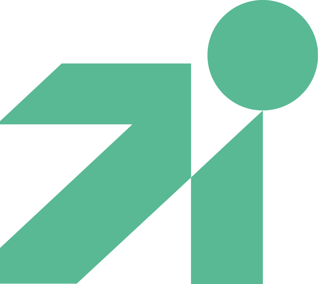 Abstract green geometric brand figure for Isograd Testing Services and candidate login into their account