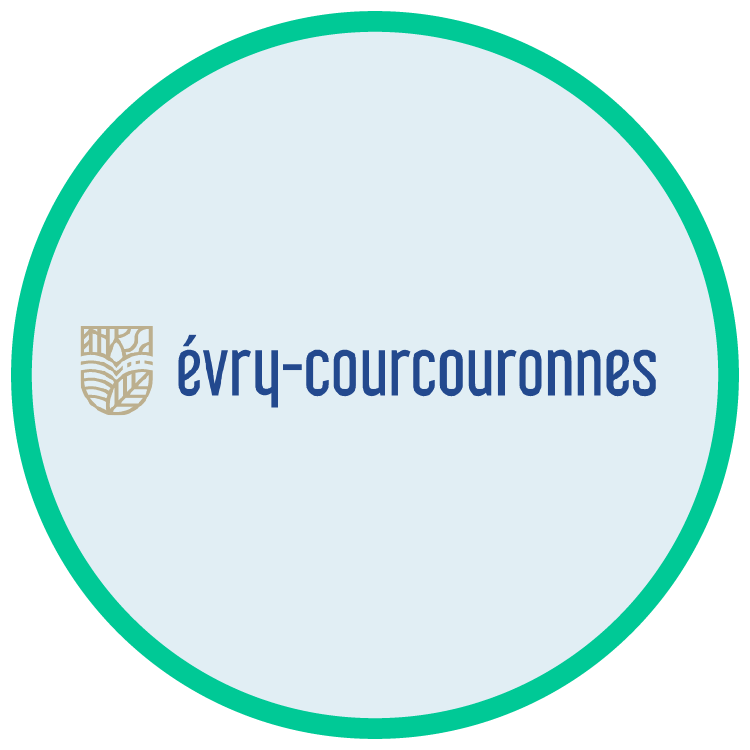 Logo of Évry-Courcouronnes, French municipality partner in local administrative services