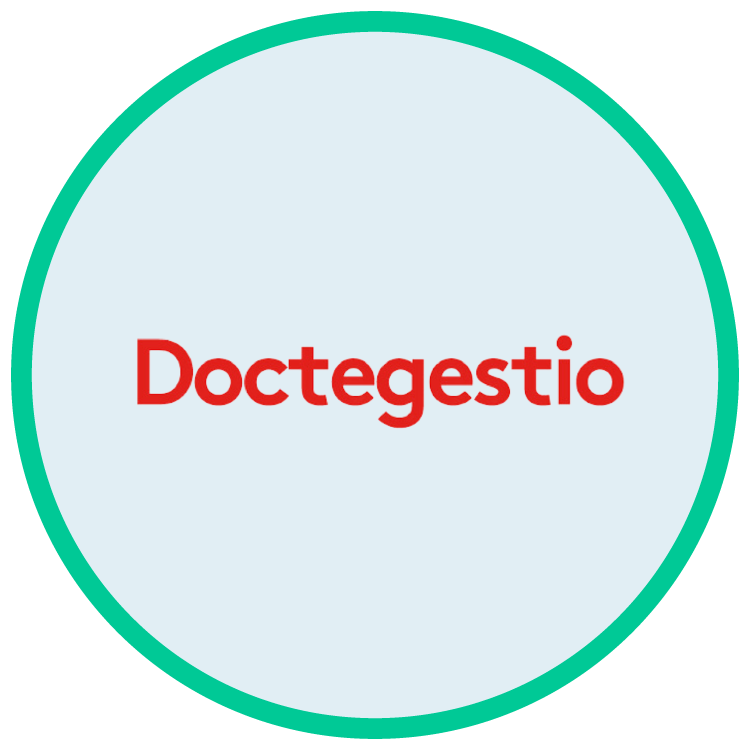 Logo of Doctegestio, partner specializing in health and social services management