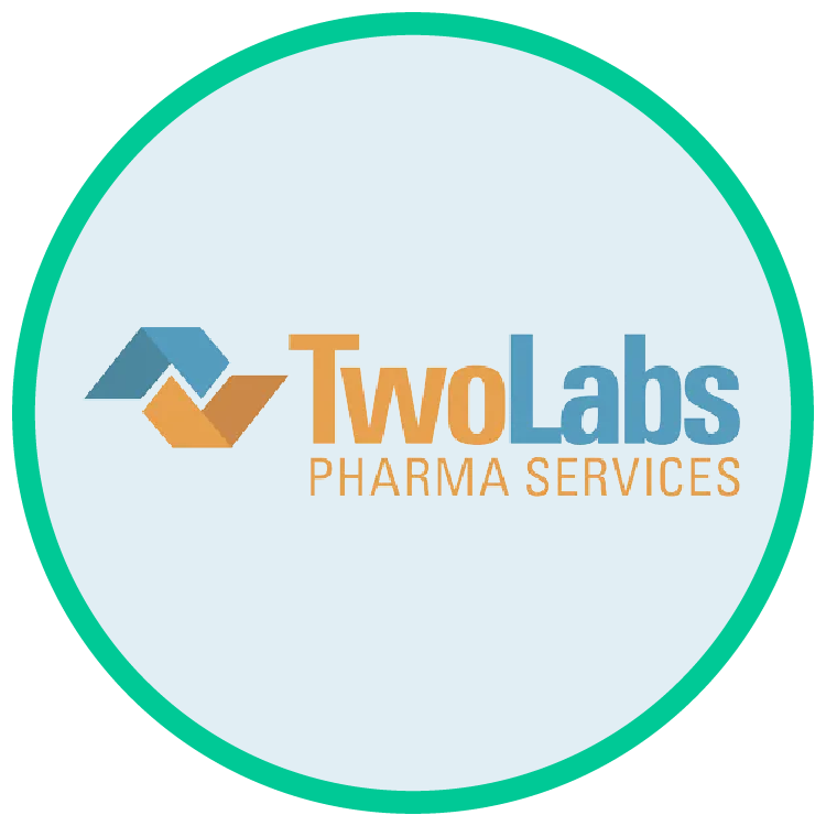 Logo of Two Labs Pharma Services, partner specializing in pharmaceutical services