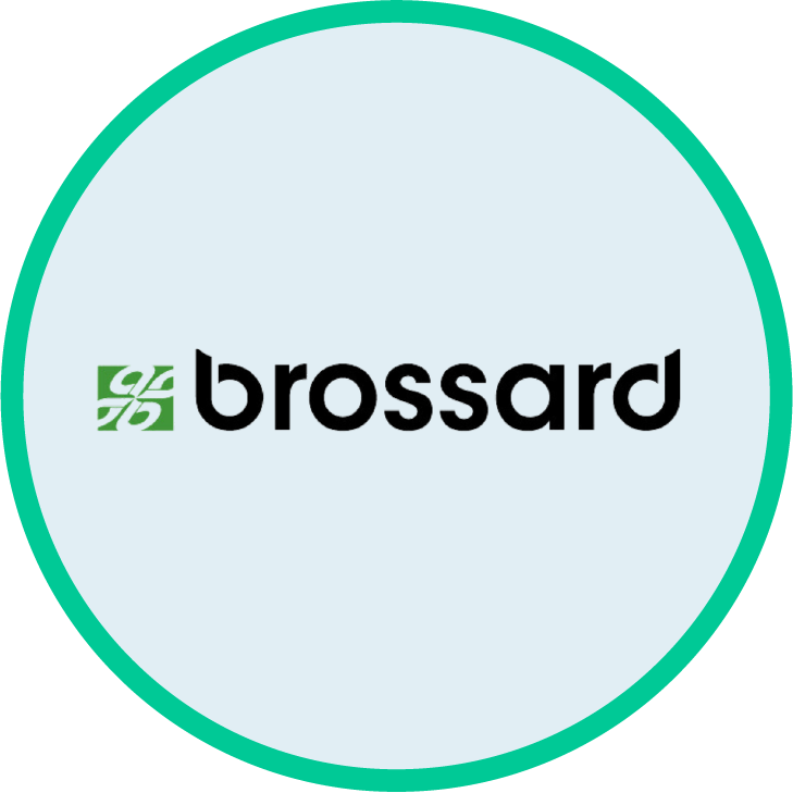 Logo of Brossard, partner specializing in municipal and administrative services