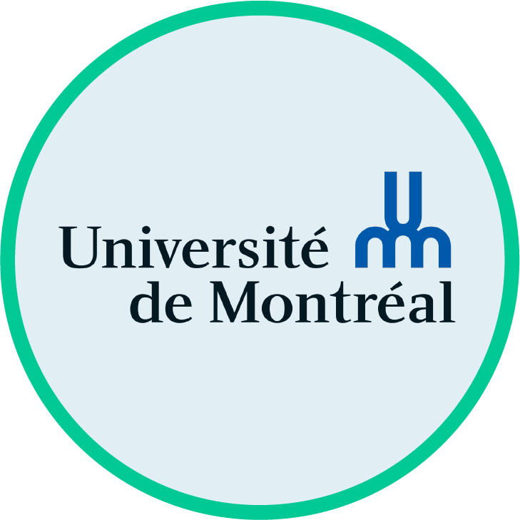 Logo of the Université de Montréal, partner specializing in higher education and research